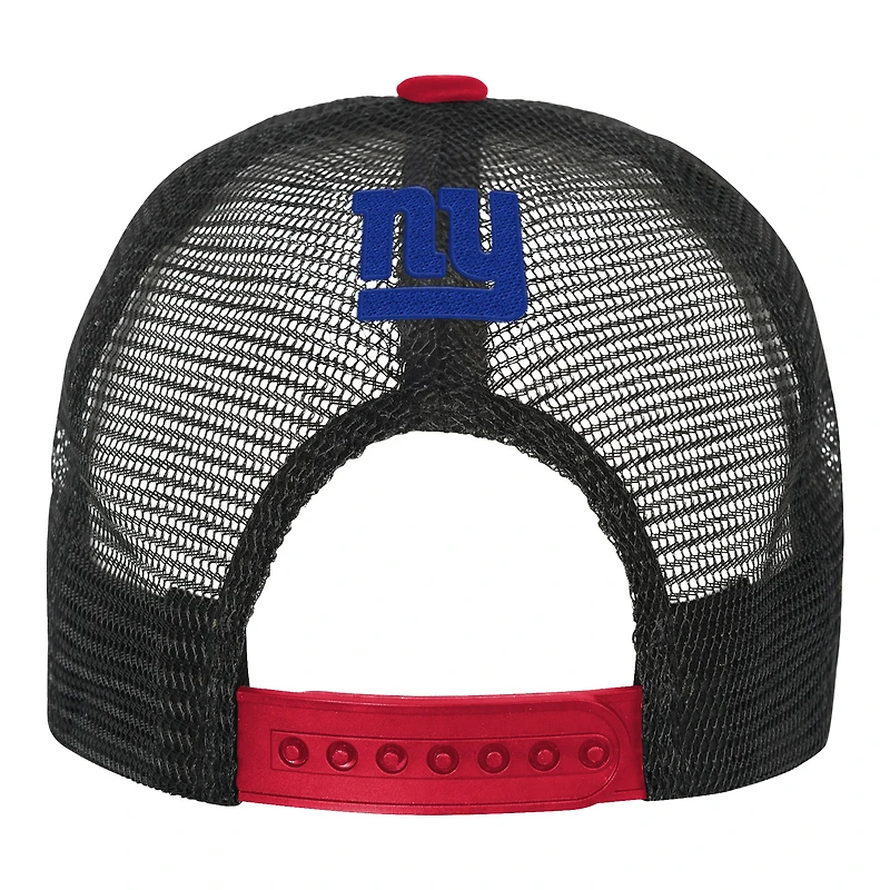 White/Red New York Giants Modern Fan Trucker Adjustable Hat