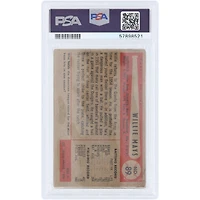Willie Mays New York Giants 1954 Bowman #89 PSA Authentifié 2 Cartes
