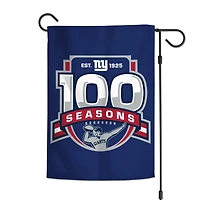 WinCraft New York Giants 100th Season 12" x 18" Two-Sided Garden Flag