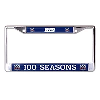 WinCraft New York Giants 100th Season Metal License Plate