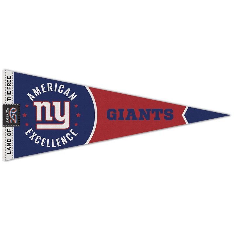 WinCraft New York Giants 12" x 30" America 250 Premium Pennant