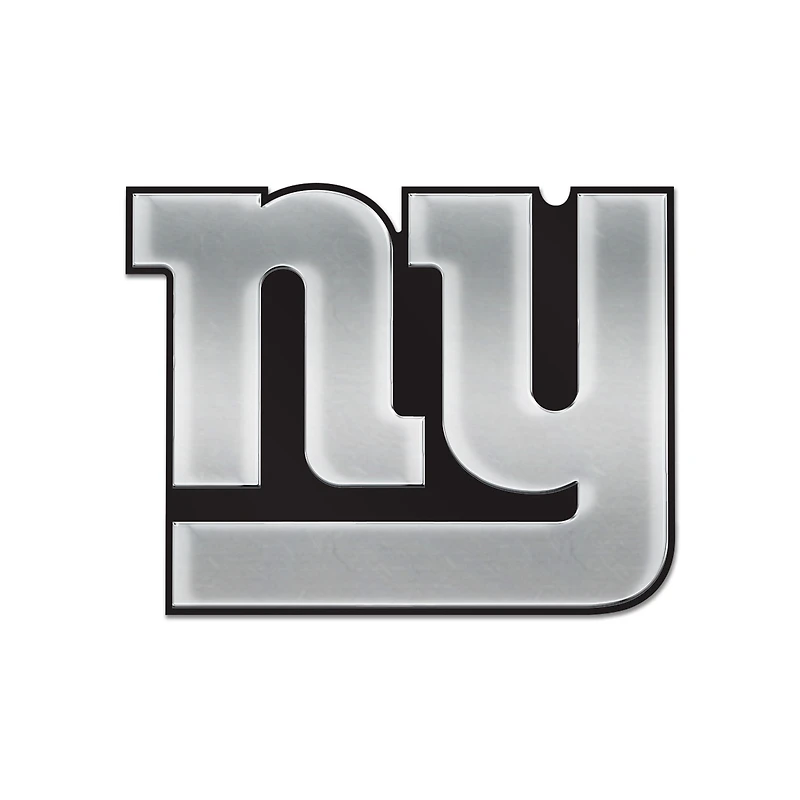 WinCraft New York Giants Chrome Auto Emblem