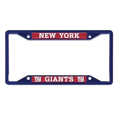 WinCraft New York Giants Cadre de plaque d'immatriculation couleur chrome