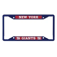 WinCraft New York Giants Cadre de plaque d'immatriculation couleur chrome