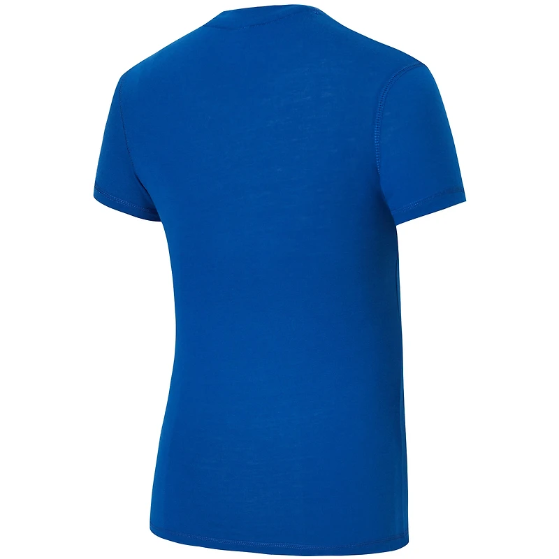 Women's Concepts Sport  Royal/Red New York Giants Avondale T-Shirt & Pants Flannel PJ Set