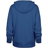 Women's '47 Royal New York Giants Whirlwind Naomi Pullover Hoodie