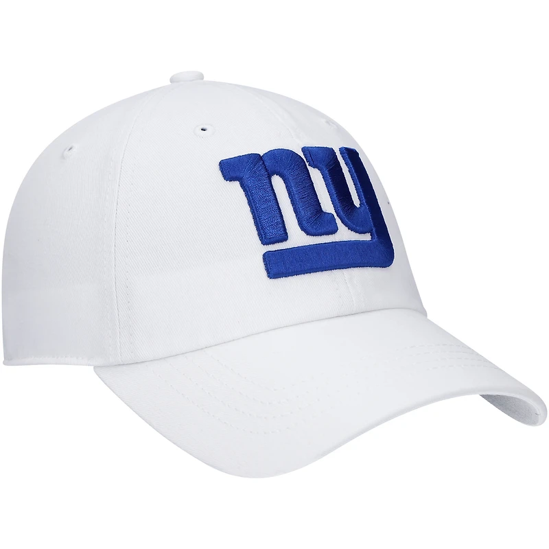 Casquette réglable blanche avec logo Miata Clean Up des Giants de New York '47 pour femmes