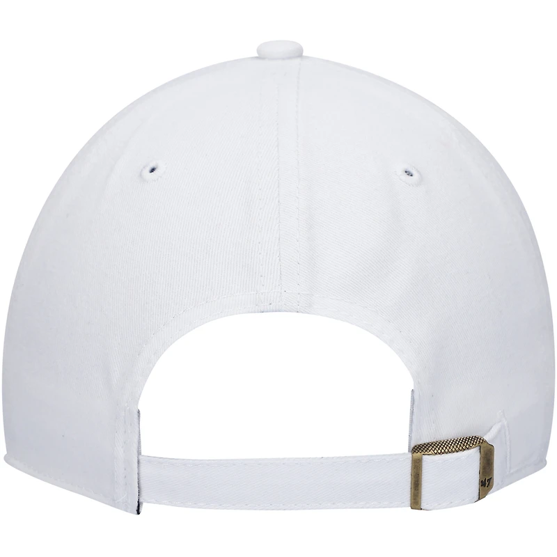 Casquette réglable blanche avec logo Miata Clean Up des Giants de New York '47 pour femmes