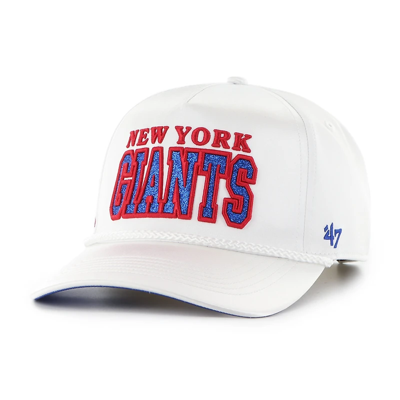 Women's '47  White New York Giants Outspoken Hitch Adjustable Hat