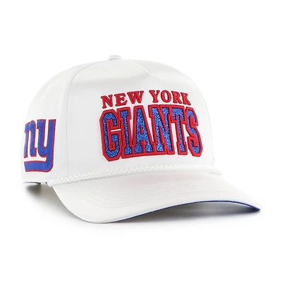 Casquette ajustable Outspoken Hitch blanche '47 des New York Giants pour femme