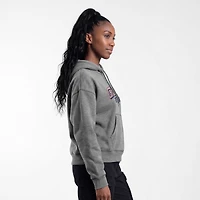 Sweat à capuche Champion Triumph Tri-Blend gris pour femme