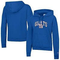 Women's Champion  Royal New York Giants Powerblend Hoodie