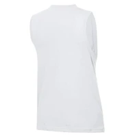 Women's Champion  White New York Giants Muscle Tank Top