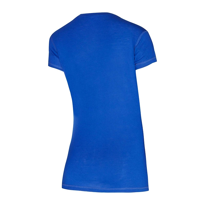 Ensemble de nuit pour femme Concepts Sport New York Giants Vector avec haut et pantalon en flanelle