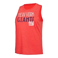 Ensemble débardeur et pantalon Concepts Sport Royal/Rouge New York Giants pour femmes
