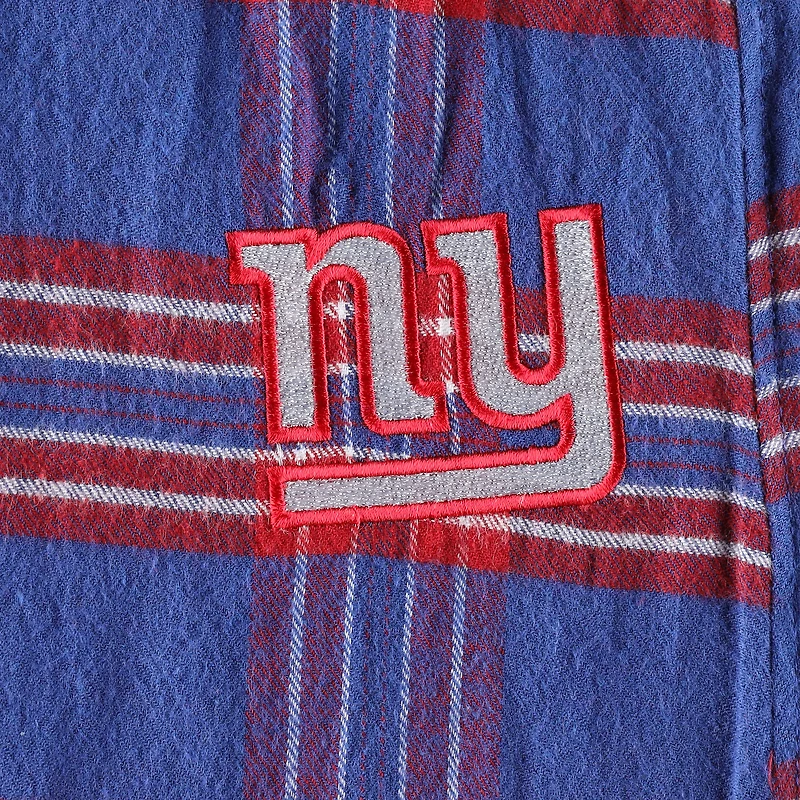 Concepts Sport - Ensemble de nuit avec écusson et pantalon pour femmes Royal/rouge New York Giants