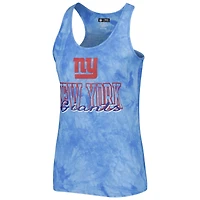 Concepts Sport Royal New York Giants Billboard Scoop Neck Racerback Tank and Shorts Sleep Set