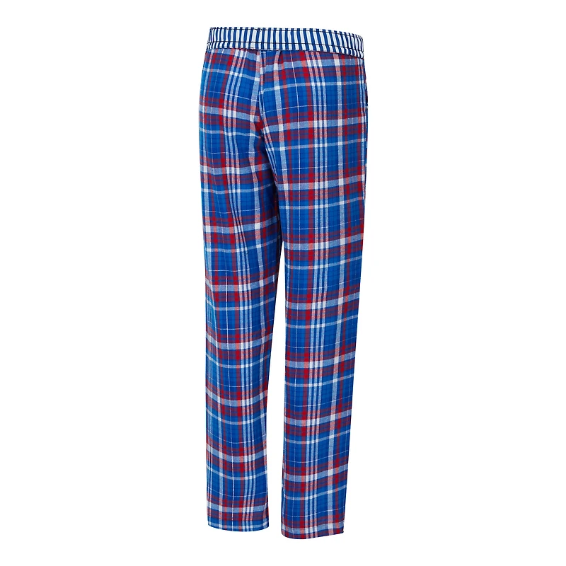 Pantalon à carreaux tri-mélange Laney Sport Royal New York Giants pour femme