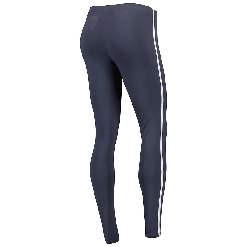 Concepts Sport Ensemble de nuit avec t-shirt et legging New York Giants Sonata pour femme, blanc/anthracite