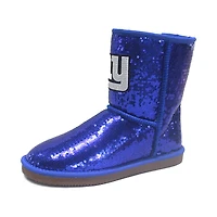 Bottes à paillettes Cuce New York Giants pour femmes