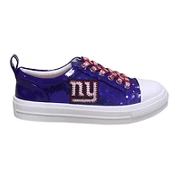 Baskets à paillettes Cuce Royal New York Giants Team pour femmes