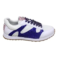 Cuce Baskets blanches scintillantes New York Giants pour femmes