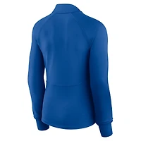 Women's Fanatics  Royal New York Giants Elements Quarter-Zip Jacket