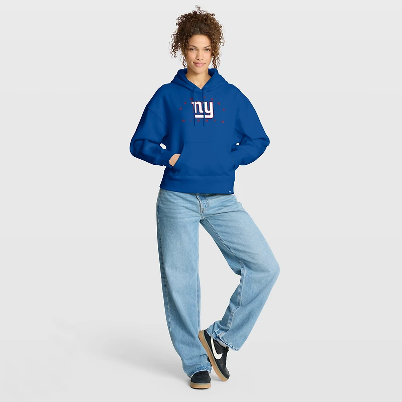 Sweat à capuche Legacy pour femmes Fanatics Royal New York Giants, receveur éligible