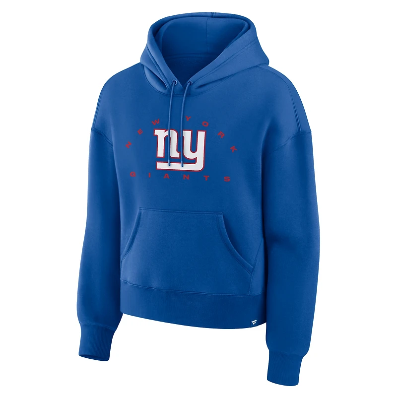 Sweat à capuche Legacy pour femmes Fanatics Royal New York Giants, receveur éligible