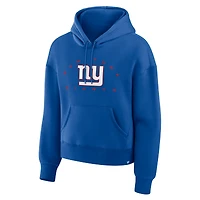Sweat à capuche Legacy pour femmes Fanatics Royal New York Giants, receveur éligible