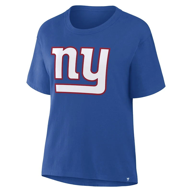Women's Fanatics Royal New York Giants Essential Legacy T-Shirt