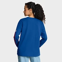 T-shirt à manches longues Fanatics Royal New York Giants Hometown Legacy pour femme