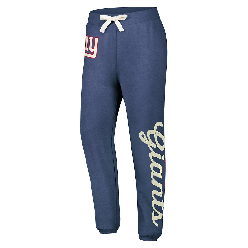 Women's G-III 4Her by Carl Banks Royal New York Giants Scrimmage Fleece Pants