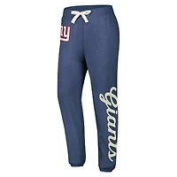 Women's G-III 4Her by Carl Banks Royal New York Giants Scrimmage Fleece Pants