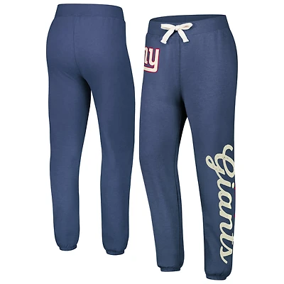 Pantalon polaire d'entraînement G-III 4Her pour femmes par Carl Banks Royal New York Giants