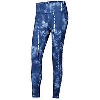 Leggings MSX by Michael Strahan bleu marine New York Giants Serena Tie-Dye pour femmes