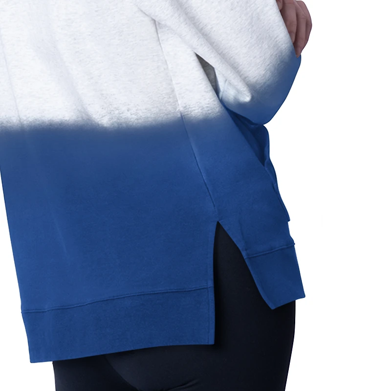Sweat à capuche Daniela Royal New York Giants pour femme MSX by Michael Strahan