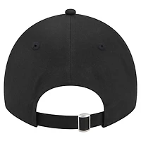 Casquette ajustable New Era noire New York Giants Cece 9TWENTY pour femme