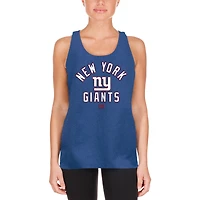 Women's New Era Royal York Giants 2024 NFL Training Camp Tank Top