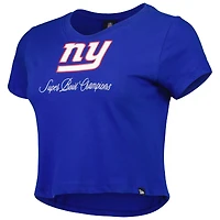 T-shirt New Era Royal York Giants Historic Champs pour femme