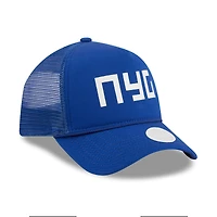 Casquette réglable New Era Royal New York Giants McGee Trucker 9FORTY pour femme