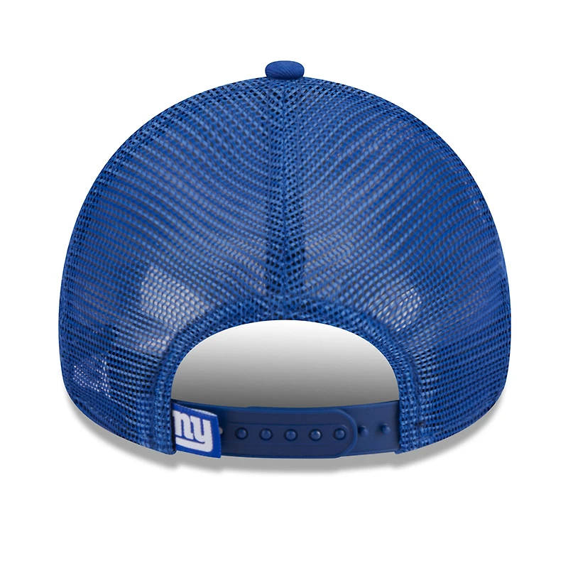 Casquette réglable New Era Royal New York Giants McGee Trucker 9FORTY pour femme