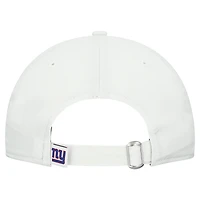 Women's New Era White New York Giants Team Fan 9TWENTY Adjustable Hat