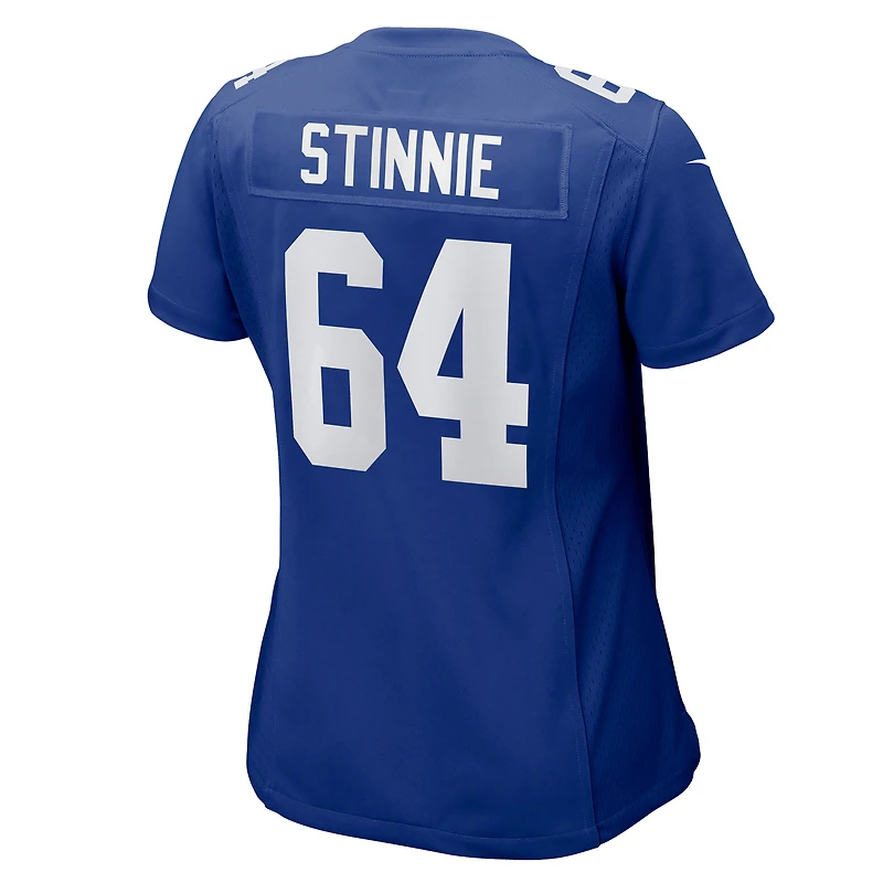 Women's Nike Aaron Stinnie  Royal New York Giants Game Jersey
