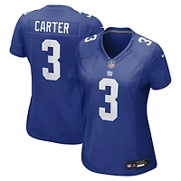 Maillot de match Nike Abdul Carter Royal New York Giants pour femme