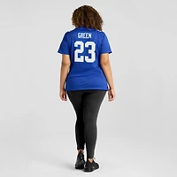 Maillot de match Nike Art Green Royal New York Giants pour femme