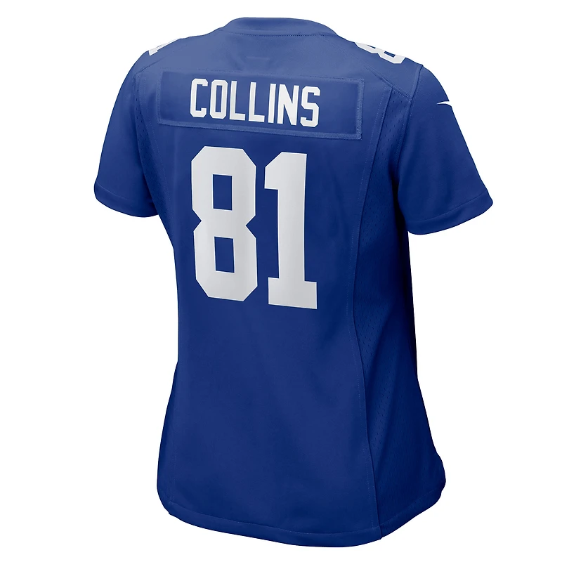 Maillot Nike Beaux Collins Royal pour femme des New York Giants