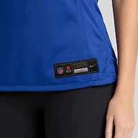 Women's Nike Beaux Collins  Royal New York Giants Team Game Jersey