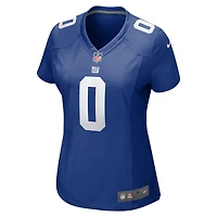 Maillot de joueur match Nike Brian Burns Royal New York Giants pour femme