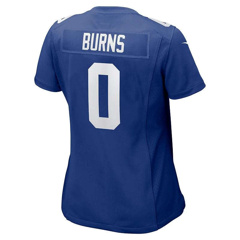 Maillot de joueur match Nike Brian Burns Royal New York Giants pour femme